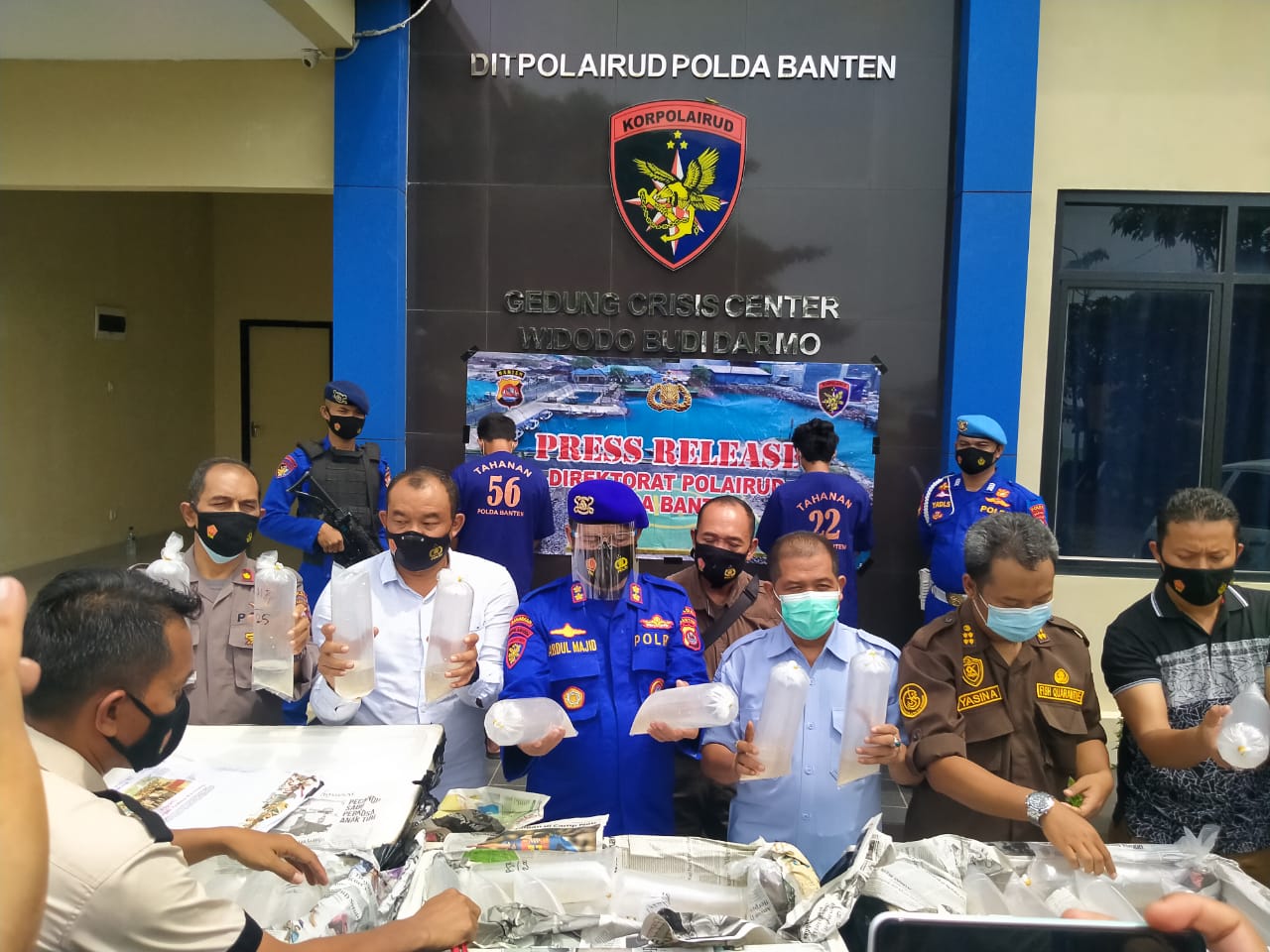 Selundupkan 24 Ribu Benih Lobster, Dua Warga Pandeglang Diciduk Polisi