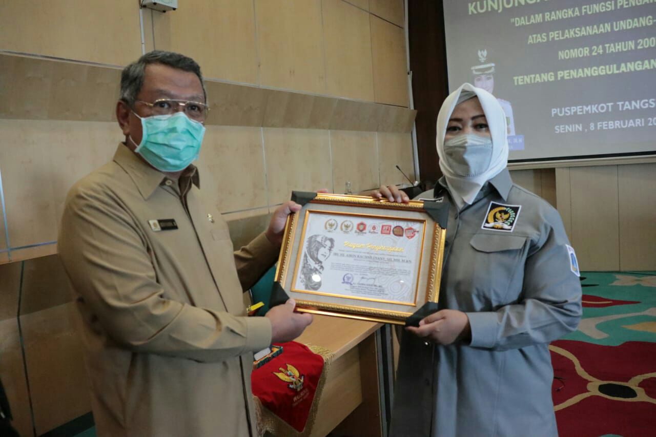 Benyamin dan DPD RI Bahas Penanganan Bencana di Tangsel