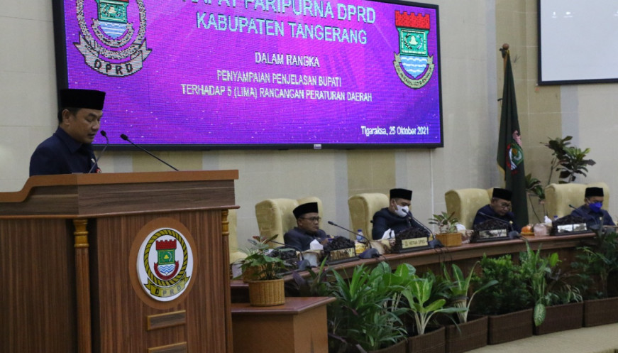 DPRD dan Pemkab Tangerang Tetapkan KUA-PPAS APBD 2022