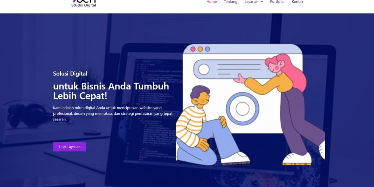 jasa pembuatan website profesional dari Soeh Studio – cepat, hemat, dan SEO-friendly