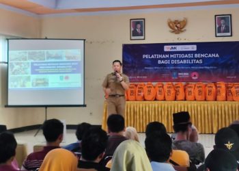 BPBD Kabupaten Serang Latih Warga Mitigasi Bencana